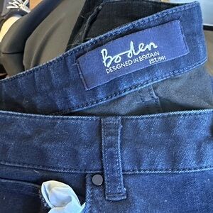 Boden Women's Dark Blue Jeans